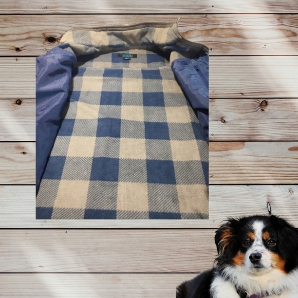 CODY JAMES Core Men's Poly Flannel Lined Zip-Up Softshell Jacket Dk & Lt Grey 2X - Picture 6 of 9